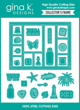 Charger l&#39;image dans la galerie, Gina K. Designs - Stamp &amp; Die Set - Collector&#39;s Frame. Set by Melanie Munchinger. At Embellish Away in Bowmanville Ontario Canada.
