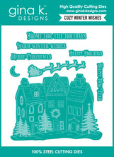 Charger l&#39;image dans la galerie, Gina K. Designs - Stamp &amp; Die Set - Cozy Winter Wishes. Set by Hannah Drapinski. At Embellish Away in Bowmanville Ontario Canada.

