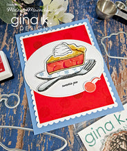 Load image into Gallery viewer, Gina K. Designs - Stamp &amp; Die Set - Life is Sweet. Life is Sweet is a stamp set by Melanie Munchinger. This set is made of premium clear photopolymer and measures 6&quot; X 8&quot;. Available at Embellish Away located in Bowmanville Ontario Canada. Example by Melanie Muenchinger.
