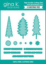 Charger l&#39;image dans la galerie, Gina K. Designs - Stamp &amp; Die Set - O Christmas Tree. Set by Gina K Designs. At Embellish Away in Bowmanville Ontario Canada.
