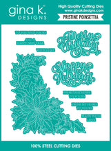 Charger l&#39;image dans la galerie, Gina K. Designs - Stamp &amp; Die Set - Pristine Poinsettia. Set by Arjita Singh. At Embellish Away in Bowmanville Ontario Canada.
