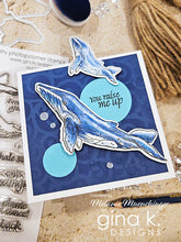 Load image into Gallery viewer, Gina K. Designs - Stamp &amp; Die Set - Beautiful Day. Beautiful Day is a stamp set by Gina K Designs. This set is made of premium clear photopolymer and measures 6&quot; X 8&quot;. Made in the USA. Available at Embellish Away located in Bowmanville Ontario Canada. Card example by Melanie Muenchinger.
