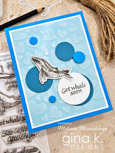 Load image into Gallery viewer, Gina K. Designs - Stamp &amp; Die Set - Beautiful Day. Beautiful Day is a stamp set by Gina K Designs. This set is made of premium clear photopolymer and measures 6&quot; X 8&quot;. Made in the USA. Available at Embellish Away located in Bowmanville Ontario Canada. Card example by Melanie Muenchinger.
