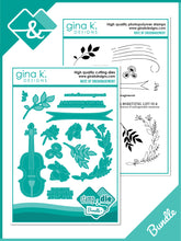 Charger l&#39;image dans la galerie, Gina K. Designs - Stamp, Stencil &amp; Die Set - BUNDLED - Note of Encouragement. Available at Embellish Away located in Bowmanville Ontario Canada.
