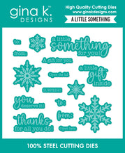 Cargar imagen en el visor de la galería, Gina K. Designs - Stamp and Die - A little Something. Available at Embellish Away located in Bowmanville Ontario Canada.
