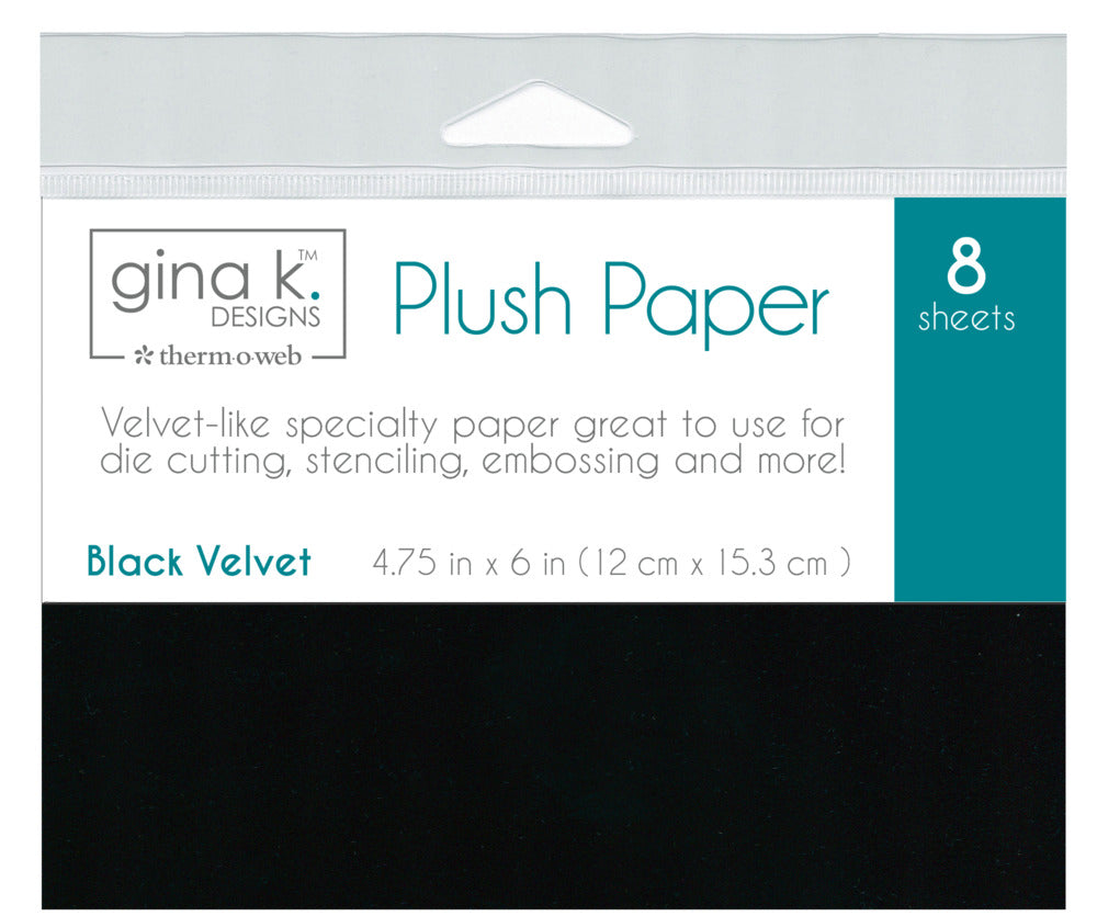 Gina K. Designs - Therm-O Web - Plush Papers - 4.75