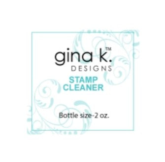 Gina K. Designs - Tools - Stamp Cleaner- 2 oz. This stamp cleaner will clean both rubber and clear polymer stamps with easy. Conditions stamps as it cleans. Available at Embellish Away located in Bowmanville Ontario Canada.