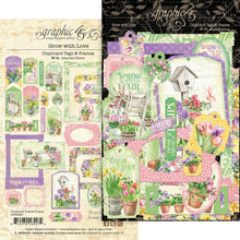 Charger l&#39;image dans la galerie, Graphic 45 - Die-Cut Assortment - Grow With Love. Introducing Graphic 45&#39;s flourishing new paper collection, Grow with Love, a celebration of the beauty found in spring blossoms, charming garden gates and delightful birdhouses. Available at Embellish Away located in Bowmanville Ontario Canada.
