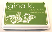 Cargar imagen en el visor de la galería, Gina K. Designs - Ink Pad - Select Drop Down. These Ink Pads are Acid Free and PH-Neutral. Large raised pad for easy inking. Coordinates with other Color Companions products including ribbon, buttons, card stock and re-inkers. Each sold separately. Available at Embellish Away located in Bowmanville Ontario Canada. Grass Green
