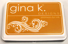 Load image into Gallery viewer, Gina K. Designs - Ink Pad - Select Drop Down. These Ink Pads are Acid Free and PH-Neutral. Large raised pad for easy inking. Coordinates with other Color Companions products including ribbon, buttons, card stock and re-inkers. Each sold separately. Available at Embellish Away located in Bowmanville Ontario Canada. Honey Mustard
