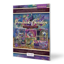 將圖片載入圖庫檢視器 Hunkydory - A4 Deluxe Craft Pads - Peacock Garden
