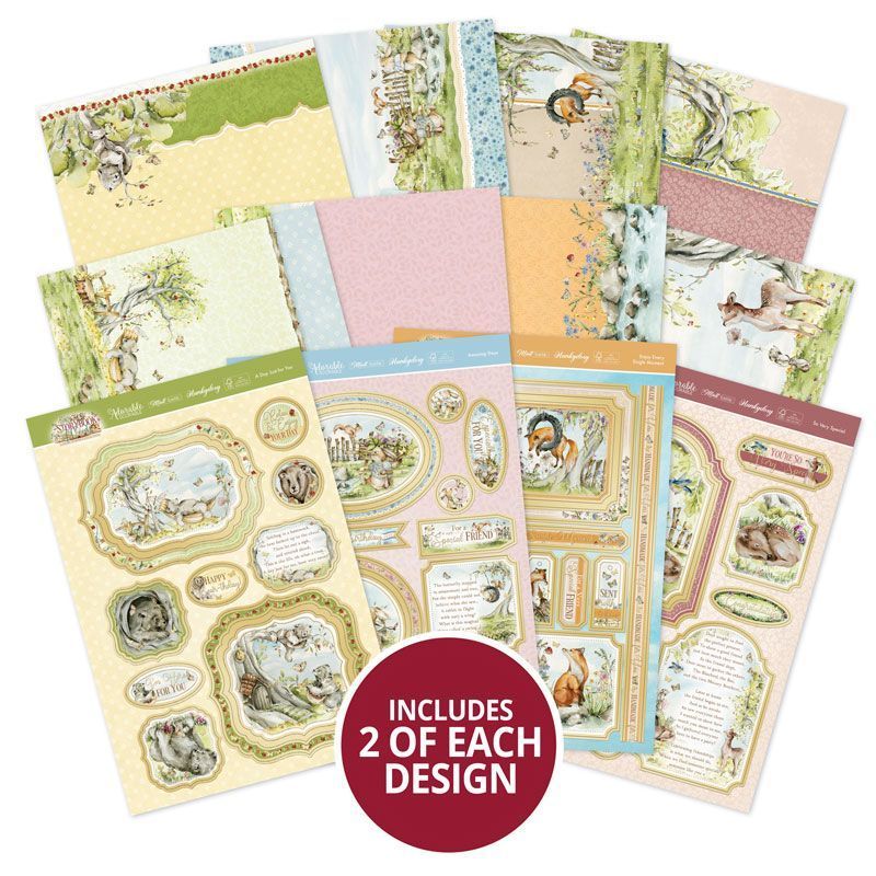 Hunkydory - Luxury Topper Collection - Storybook Woods. Meet the wonderful characters who reside in Storybook Woods: playful bears, beautiful bunnies, delightful deer and curious foxes. Available at Embellish Away located in Bowmanville Ontario Canada.