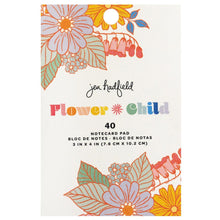 Cargar imagen en el visor de la galería, Jen Hadfield - Tarjetas de notas 3X4 - Niño de las flores

