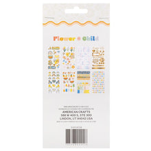 將圖片載入圖庫檢視器 Jen Hadfield - Sticker Book - W/Silver Foil Accents - 212/Pkg - Flower Child. Available at Embellish Away located in Bowmanville Ontario Canada.
