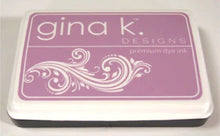 Cargar imagen en el visor de la galería, Gina K. Designs - Ink Pad - Select Drop Down. These Ink Pads are Acid Free and PH-Neutral. Large raised pad for easy inking. Coordinates with other Color Companions products including ribbon, buttons, card stock and re-inkers. Each sold separately. Available at Embellish Away located in Bowmanville Ontario Canada. Lovely Lavender
