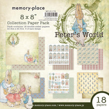 Load image into Gallery viewer, Memory Place - Double-Sided Paper Pack 8&quot;X8&quot; - 18/Pkg - Peter&#39;s World. Available at Embellish Away located in Bowmanville Ontario Canada.
