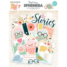 Load image into Gallery viewer, Memory Place - Ephemera Cardstock Die-Cuts - 24/Pkg - Book Lover. Available at Embellish Away located in Bowmanville Ontario Canada.
