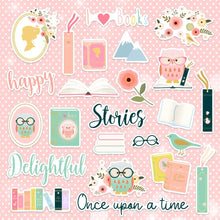 Load image into Gallery viewer, Memory Place - Ephemera Cardstock Die-Cuts - 24/Pkg - Book Lover. Available at Embellish Away located in Bowmanville Ontario Canada.
