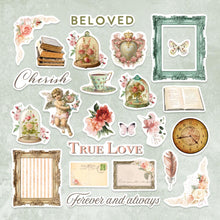 Load image into Gallery viewer, Memory Place - Ephemera Cardstock Die-Cuts - 24/Pkg - Cherished Elegance. Available at Embellish Away located in Bowmanville Ontario Canada.
