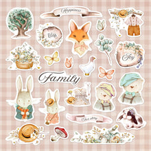 Load image into Gallery viewer, Memory Place - Ephemera Cardstock Die-Cuts - 24/Pkg - My Family. Available at Embellish Away located in Bowmanville Ontario Canada.
