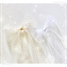 Load image into Gallery viewer, Memory Place - Trim Sheer Glitter Ribbon 2.3&quot;X 1yd - Snow/ Vanilla. Available at Embellish Away located in Bowmanville Ontario Canada. Example by brand ambassador.
