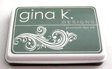 Load image into Gallery viewer, Gina K. Designs - Ink Pad - Select Drop Down. These Ink Pads are Acid Free and PH-Neutral. Large raised pad for easy inking. Coordinates with other Color Companions products including ribbon, buttons, card stock and re-inkers. Each sold separately. Available at Embellish Away located in Bowmanville Ontario Canada. Moonlit Fog
