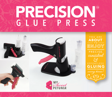 गैलरी व्यूवर में इमेज लोड करें, My Sweet Petunia - Glue Press. The Glue Press provides effortless, consistent and precise adhesive application for extended paper crafting. Available at Embellish Away located in Bowmanville Ontario Canada.
