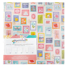 Cargar imagen en el visor de la galería, Paige Evans - Album 6&quot;X8&quot; - W/ 15 Page Protectors - Adventurous. Start a fun album with this cute kit! It comes with an adorable album and 15 page protectors in 5 different designs, which are perfect for all your favorite photos and memories. Available at Embellish Away located in Bowmanville Ontario Canada.
