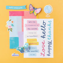 गैलरी व्यूवर में इमेज लोड करें, Paige Evans - Card Making Kit - Makes 20 - Adventurous. Send your congratulations, condolences, well wishes and more. Each card features a beautiful, colorful design and can be customized with glitter, stickers, washi tape, stamps and so much more. Available at Embellish Away located in Bowmanville Ontario Canada.
