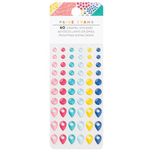 將圖片載入圖庫檢視器 Paige Evans - Enamel Dots - 60/Pkg - Adventurous. Add some dimension to your projects with these enamel stickers! They&#39;re perfect for adding just the right amount of height to scrapbooks, cards, journals, planners, and so much more. Available at Embellish Away located in Bowmanville Ontario Canada.
