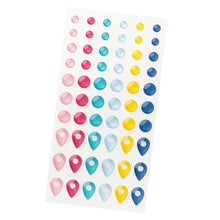 Cargar imagen en el visor de la galería, Paige Evans - Enamel Dots - 60/Pkg - Adventurous. Add some dimension to your projects with these enamel stickers! They&#39;re perfect for adding just the right amount of height to scrapbooks, cards, journals, planners, and so much more. Available at Embellish Away located in Bowmanville Ontario Canada.
