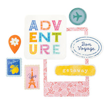 將圖片載入圖庫檢視器 Paige Evans - Ephemera - Journaling - 63 Pieces - Adventurous. Add ephemera pieces to scrapbooks, cards, journals, and more for extra color and style. These ephemera pieces even feature vellum pieces and gold foil finish pieces to add an elegant shine. Available at Embellish Away located in Bowmanville Ontario Canada.
