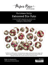 Charger l&#39;image dans la galerie, Paper Rose - Embossed Die Cuts - Christmas Holly
