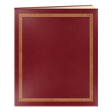 Load image into Gallery viewer, Pioneer - Post Bound Album With Buff Pages - 11.75&quot;X14&quot; - Burgundy. Ideal for newspaper articles, photos and large memorabilia. Contains 25 pages (50 sides) acid free 11-3/4 X14 inch pages are acid free and do not include sheet protectors. Available at Embellish Away located in Bowmanville Ontario Canada.

