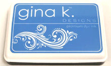 Load image into Gallery viewer, Gina K. Designs - Ink Pad - Select Drop Down. These Ink Pads are Acid Free and PH-Neutral. Large raised pad for easy inking. Coordinates with other Color Companions products including ribbon, buttons, card stock and re-inkers. Each sold separately. Available at Embellish Away located in Bowmanville Ontario Canada. Powder Blue
