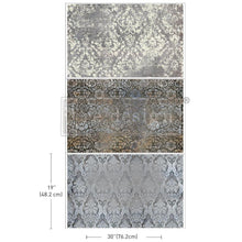 Load image into Gallery viewer, Prima - Re-Design Decoupage Decor Tissue Paper - 19.5&quot;X30&quot; - 3/Pkg - Antique Elegance. Introducing NEW Redesign with Prima® Decoupage Paper Triple Packs, with three beautiful designs perfectly curated to mix and match on your next DIY project! Available at Embellish Away located in Bowmanville Ontario Canada.
