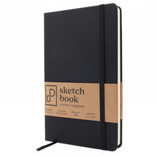Load image into Gallery viewer, Prism - Sketch Book - 13cm x 21cm - Tuxedo Black. Crafted for versatility-80 sheets acid-free, 94lb paper. At Embellish Away in Bowmanville Ontario Canada
