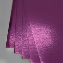 Charger l&#39;image dans la galerie, Prism Colour 8.5X11 Whole Spectrum Foil Cardstock. Includes 5 Sheets in each pack. Each sold separately. At Embellish Away in Bowmanville Ontario Canada. Rubellite
