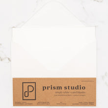 Load image into Gallery viewer, Prism Studio - Card Blanks &amp; Envelopes - A2 - 10pc. 10 folded. Acid and lignin-free. Available at Embellish Away located in Bowmanville Ontario Canada.
