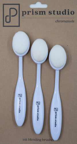 Prism Studio - Ink Blending Brushes - 3 Pack. Seamless blending of inks and other mediums. Available at Embellish Away located in Bowmanville Ontario Canada.