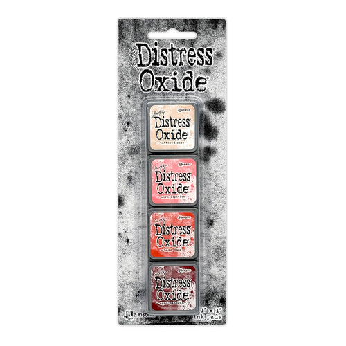 Ranger - Tim Holtz - Distress Mini Oxide Ink Pads Kit - #13 (4pc). Available at Embellish Away in Bowmanville Ontario Canada.