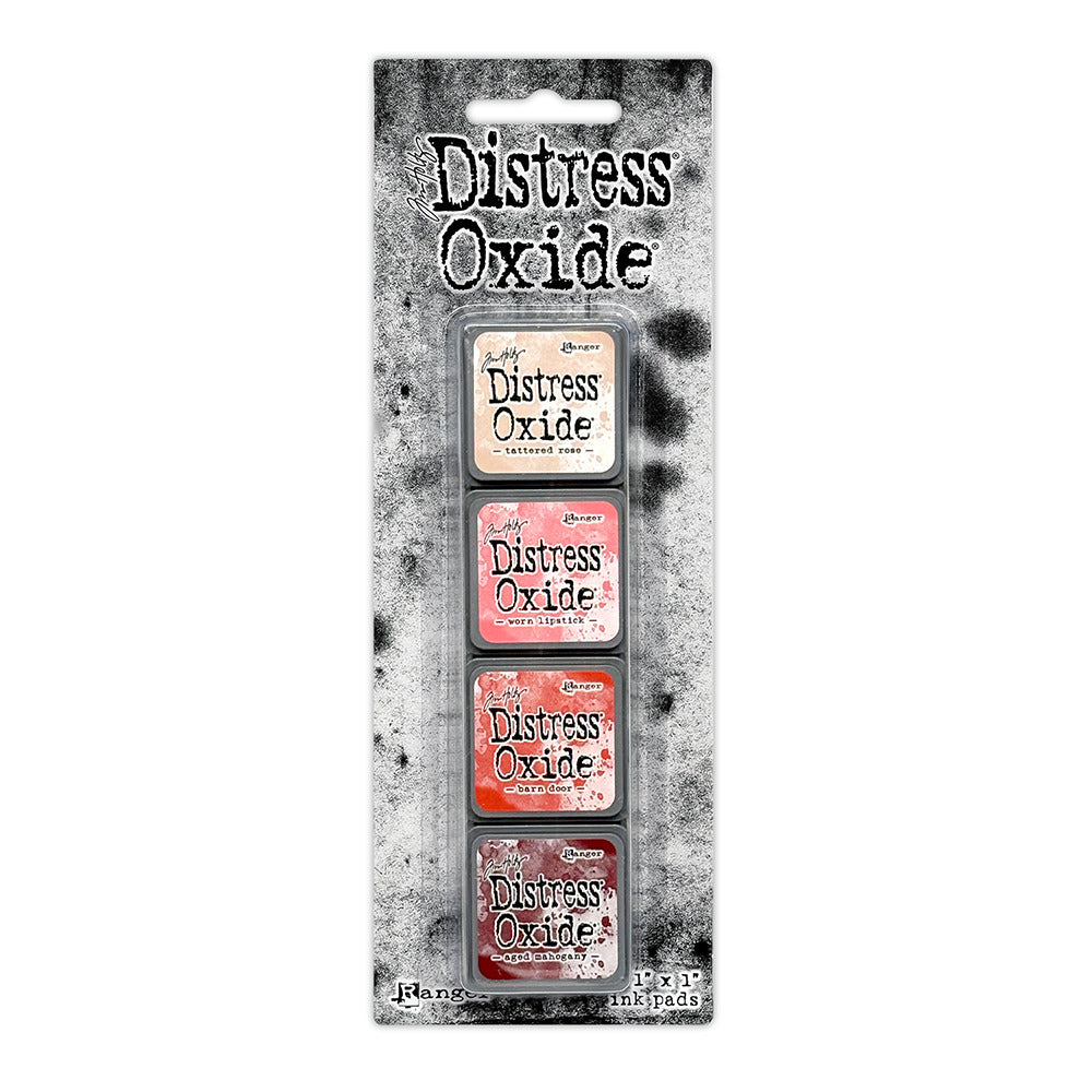 Ranger - Tim Holtz - Distress Mini Oxide Ink Pads Kit - #13 (4pc). Available at Embellish Away in Bowmanville Ontario Canada.