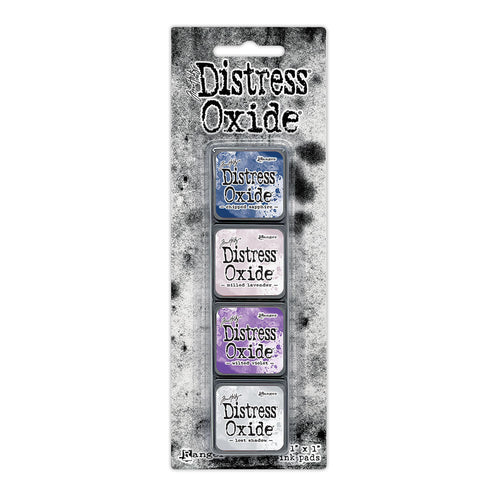 Ranger - Tim Holtz - Distress Mini Oxide Ink Pads Kit, #17 (4pc). Available at Embellish Away in Bowmanville Ontario Canada.