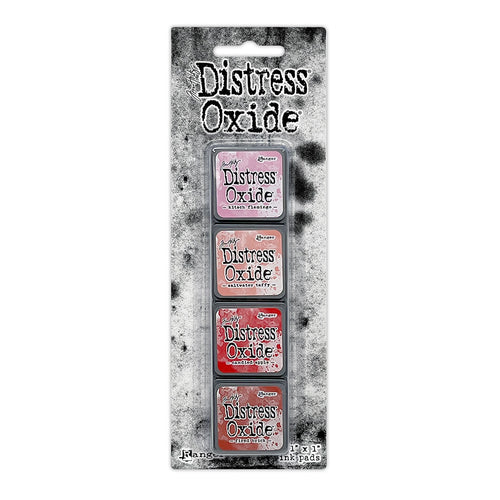 Ranger - Tim Holtz - Distress Mini Oxide Ink Pads Kit, #7 (4pc). Available at Embellish Away in Bowmanville Ontario Canada.