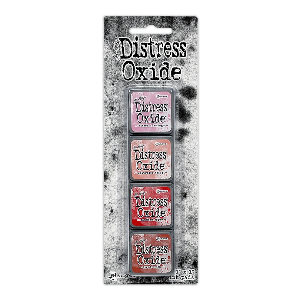 Ranger - Tim Holtz - Distress Mini Oxide Ink Pads Kit, #7 (4pc). Available at Embellish Away in Bowmanville Ontario Canada.