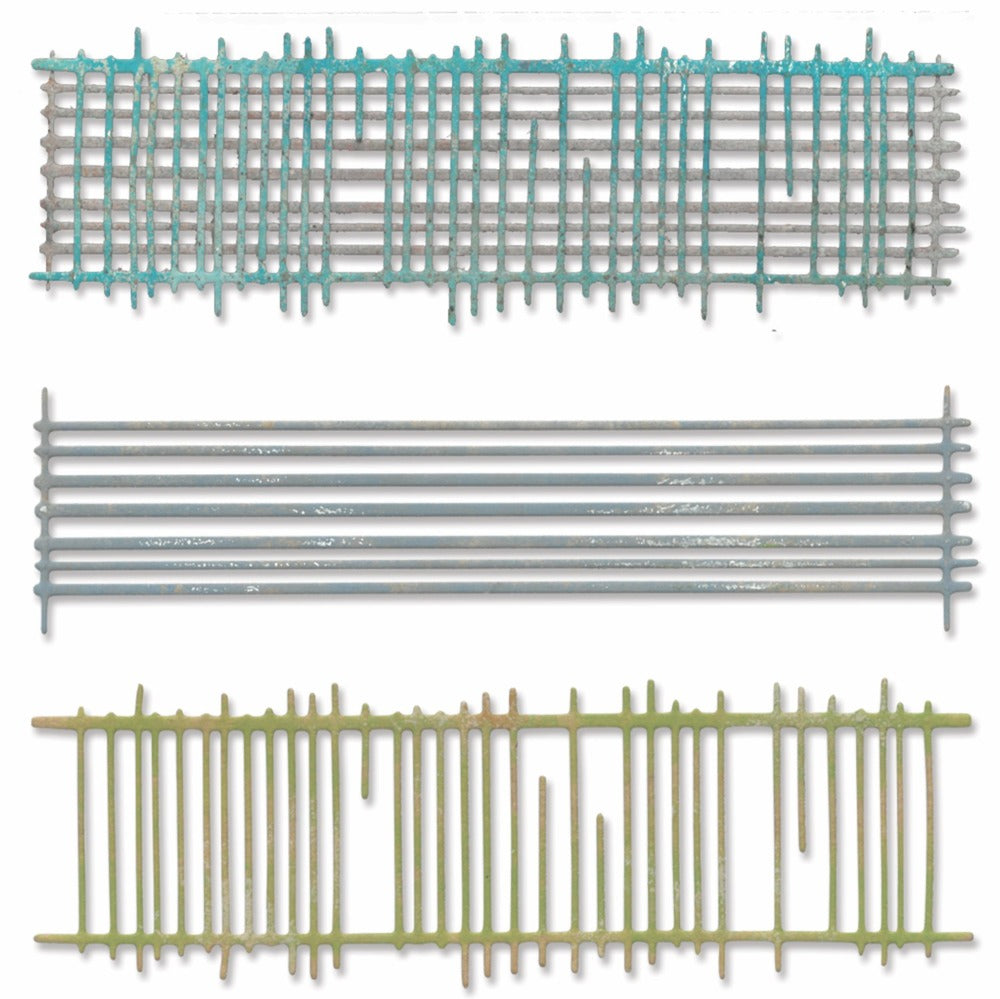 Sizzix - Thinlits Die Set - Tracks (5pk). By Seth Apter. Available at Embellish Away located in Bowmanville Ontario Canada.