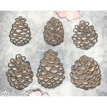 Charger l&#39;image dans la galerie, Scrapaholics - Laser Cut Chipboard 2mm Thick - Pinecones, 6/Pkg/ 1.5&quot; To 2&quot;. Available at Embellish Away located in Bowmanville Ontario Canada.
