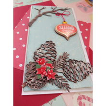 Load image into Gallery viewer, Scrapaholics - Laser Cut Chipboard 2mm Thick - Pinecones, 6/Pkg/ 1.5&quot; To 2&quot;. Available at Embellish Away located in Bowmanville Ontario Canada. Example by brand ambassador.
