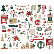 Charger l&#39;image dans la galerie, Simple Stories - Bits &amp; Pieces Die-Cuts - 54/Pkg - Boho Christmas. Take your projects to the next level and put the perfect finishing touch with die cut embellishments. Available at Embellish Away located in Bowmanville Ontario Canada.
