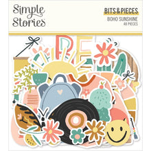Cargar imagen en el visor de la galería, Simple Stories - Bits &amp; Pieces Die-Cuts - 48/Pkg - Boho Sunshine. Die-Cuts are a great addition to scrapbook pages, greeting cards and more! The perfect embellishment for all your paper crafting needs! Available at Embellish Away located in Bowmanville Ontario Canada.
